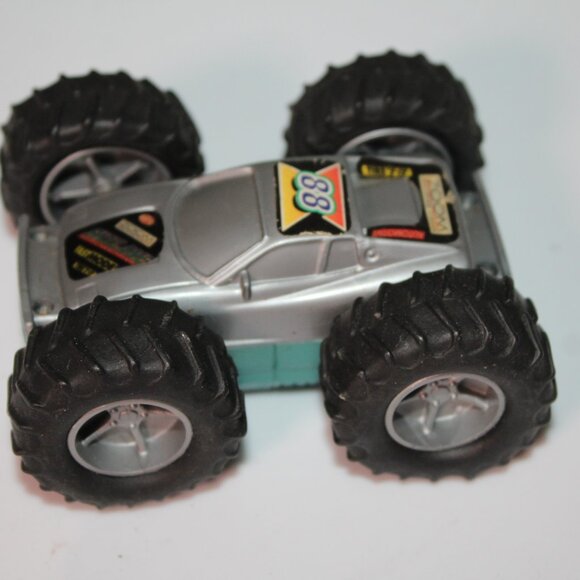 Vintage Double Sided Friction 4x4 Race‎ Car *TY - Picture 4 of 5